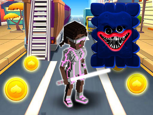 City Runner 3D.io 3D free online game