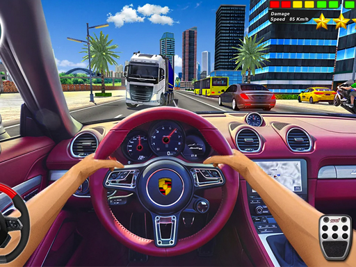 City Taffic Racer - Extream Driving simulator online Racing game