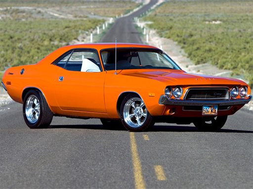 Classic Muscle Cars Jigsaw Puzzle online game
