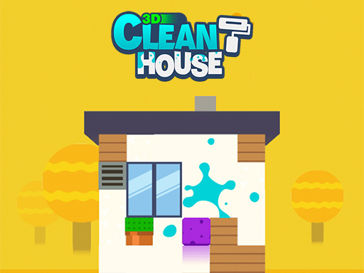 Clean House 3D online Hypercasual game