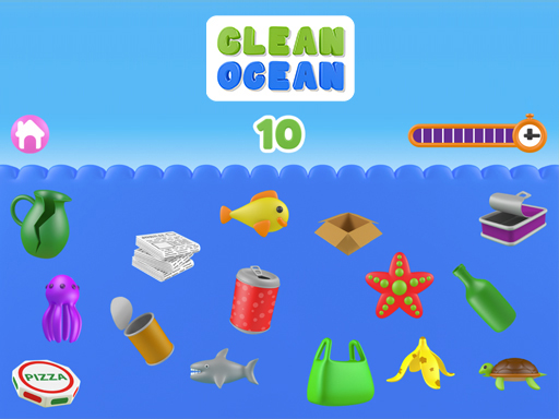 Clean Ocean online Puzzle game