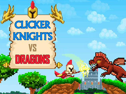 Clicker Knights Vs dragons online Adventure game