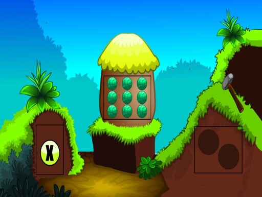 Cliff Land Escape online game