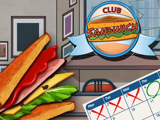 Club Sandwich online Cooking game