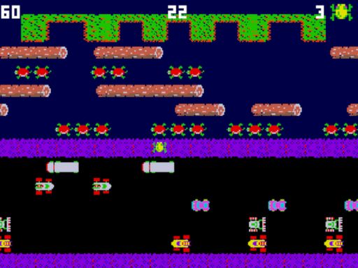 Clumpsy Frogger 2D online game