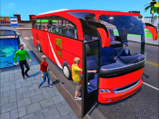 Coach Bus Driving 3D online Racing game