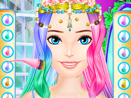 Coachella Hairstyle Design online Girls game