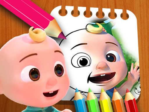 Cocomelon Coloring Book online game