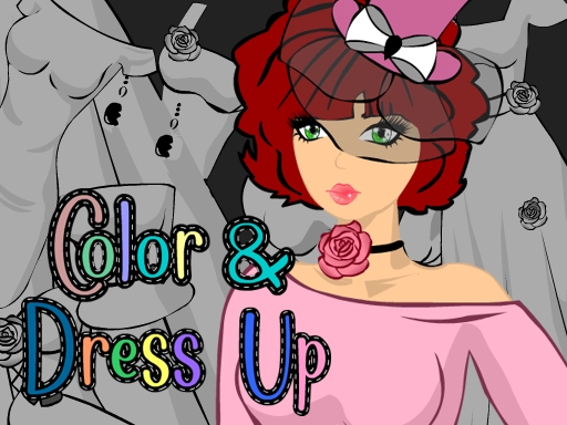 Color and Dress Up online game