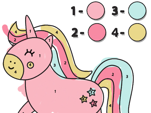 Color And Numbers online Puzzle game