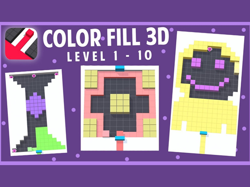 Color Fill 3D online Sports game