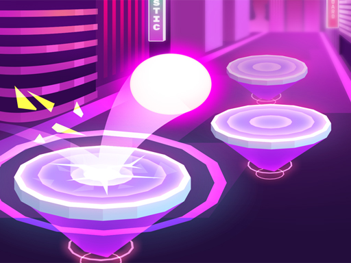 Color Hop Ball 3D online Hypercasual game