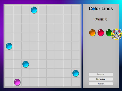 Color Lines 98 online game