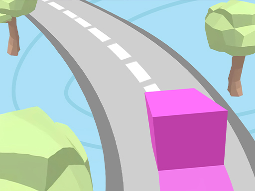 COLOR ROAD 3D online game
