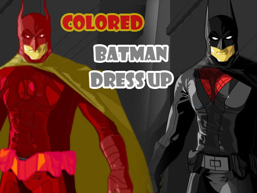 Colored Batman Dress Up online Clicker game