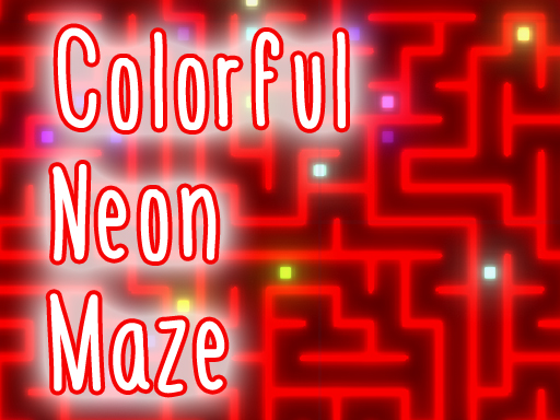 Colorful Neon Maze online game