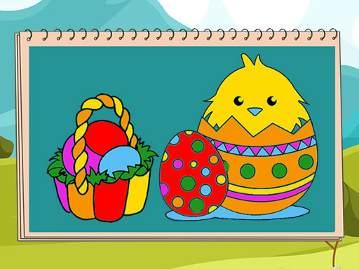 Coloring Book Easter online Puzzle game