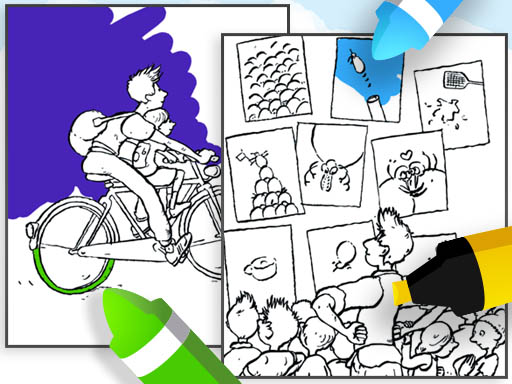 Coloring Book for Adults online Puzzle game