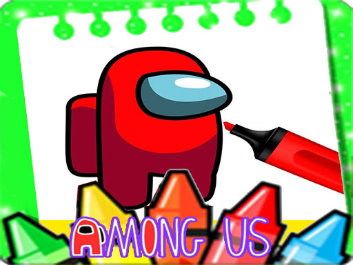 Coloring Book For Amoung Us 2 online Hypercasual game