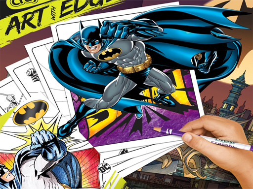 Coloring Book for Batman online Puzzle game