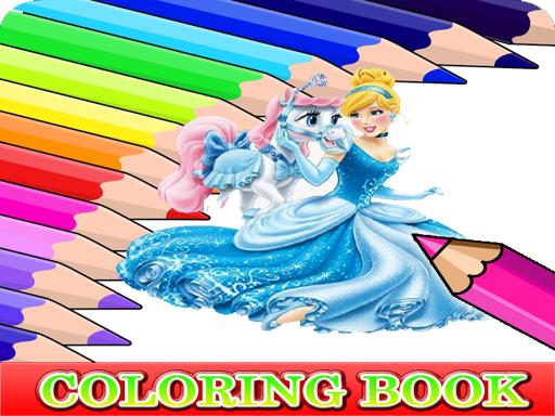 Coloring Book for Cinderella online game