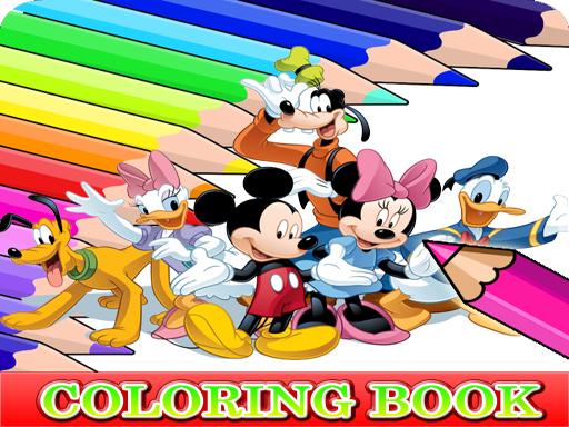 Coloring Book for Mickey Mouse online game