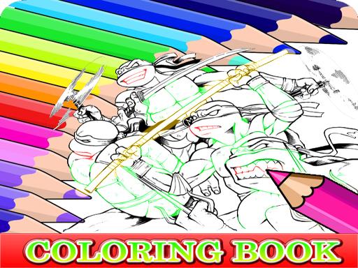 Coloring Book for Ninja Turtle online game