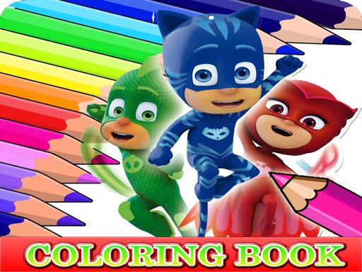 Coloring Book for PJ Masks online game