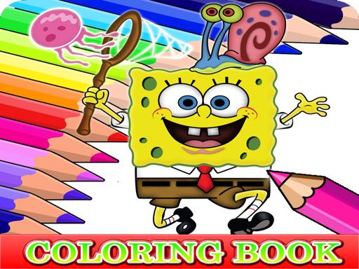 Coloring Book for Spongebob online Puzzle game
