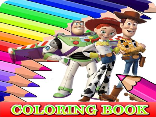 Coloring Book for Toy Story online Puzzle game