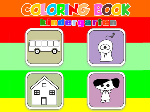 Coloring Book Kindergarten online game