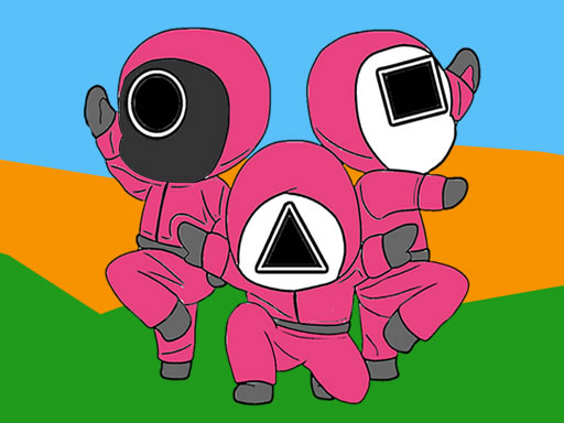 Coloring Book Squid Game online game