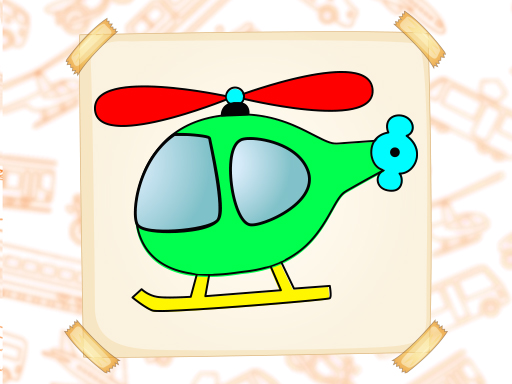 Coloring Book: Vehicles online game