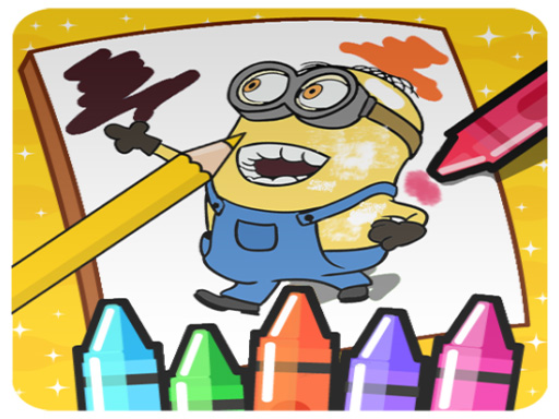 Coloring Minion online Girls game