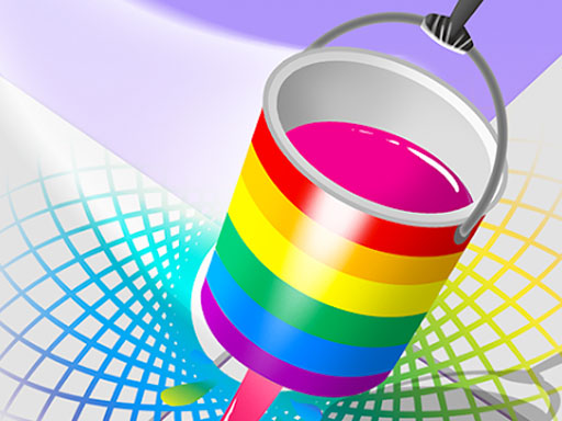 Colour Fill 3D online Puzzle game