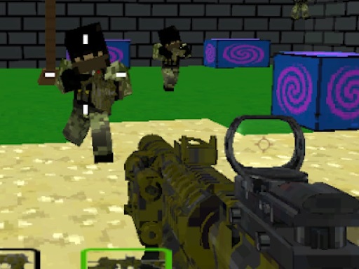 Combat Pixel Arena 3D Infinity online game