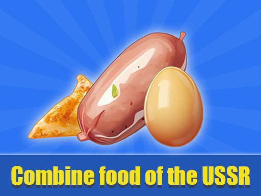 Combine food of the USSR online Puzzle game