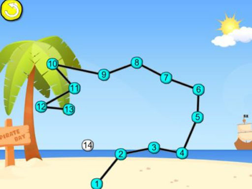 Connect The Dots 2D online Clicker game