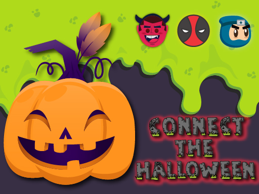 Connect The Halloween online Puzzle game