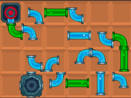 Connect the Pipes 2d online Sports game