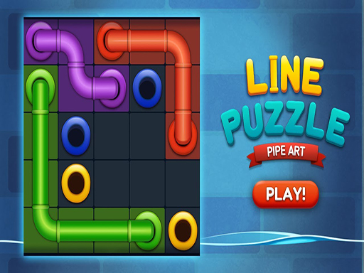 Connect the pipes online Puzzle game