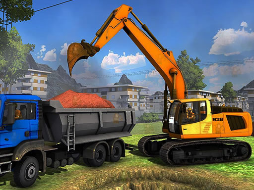Construction Trucks Hidden Diggers online Puzzle game
