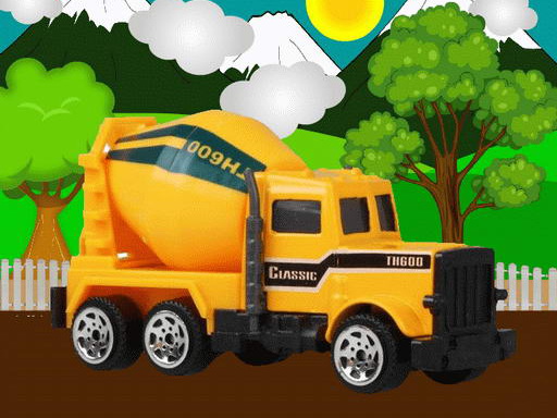 Construction Vehicles Jigsaw online Puzzle game