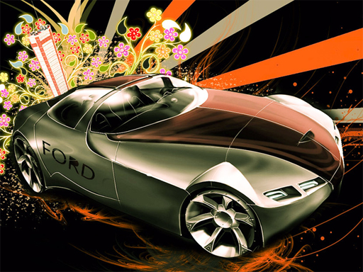 Cool Cars Jigsaw Puzzle 2 online game