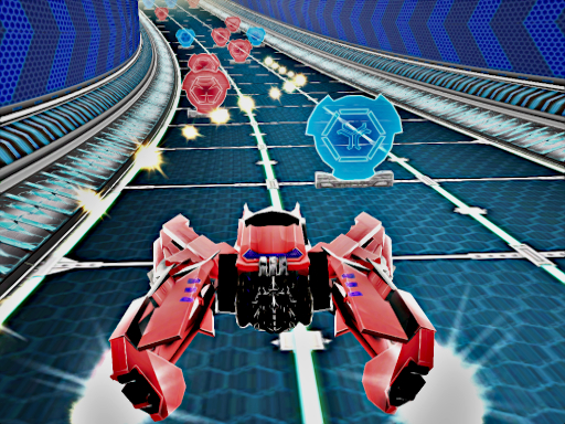 Cosmic Racer 3D online Racing game
