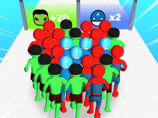 Count Masters Superhero online game