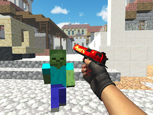 Counter Craft 3 Zombies online Shooting game