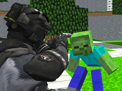 Counter Craft Zombies online Shooting game