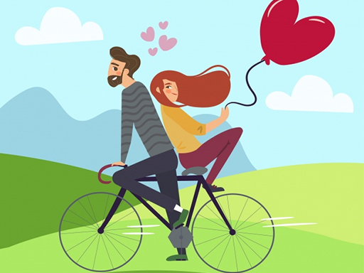 Couple in Love Jigsaw online game