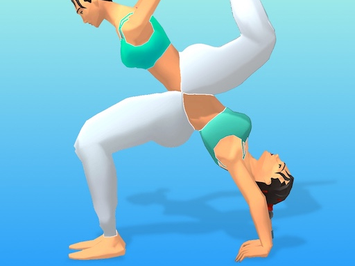 Couple Yoga 3D online game